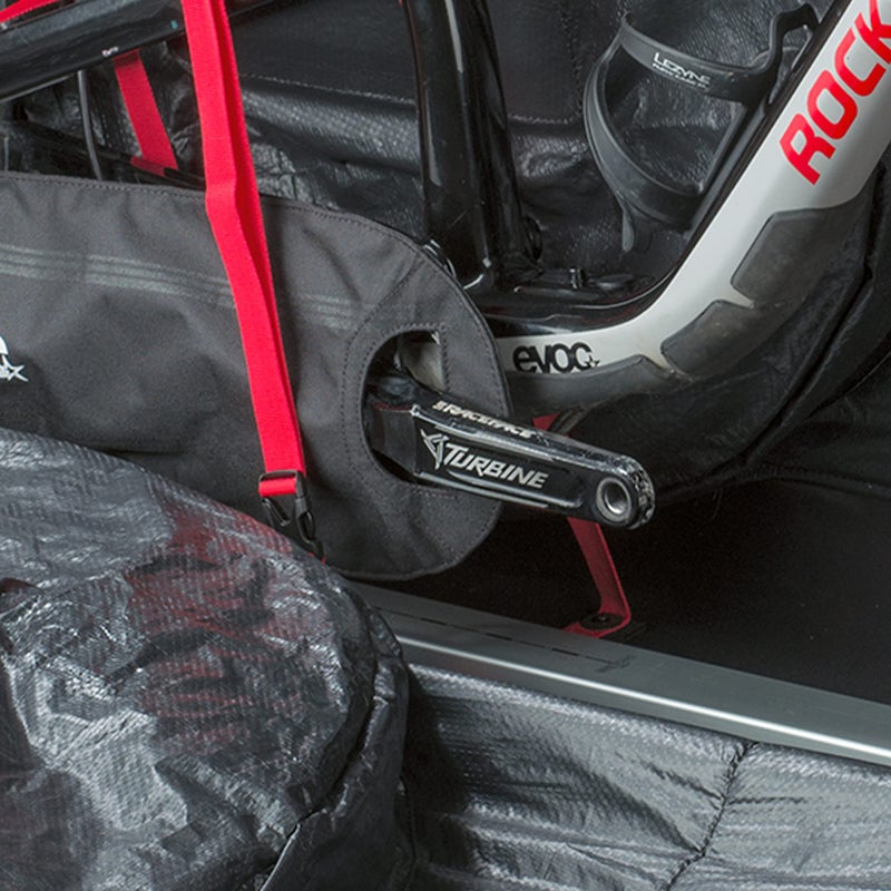 EVOC CHAIN COVER MTB Frame Bag, Transport Protection for Mountain Bikes (Cover for Bike Chain, for Most Mountain Bikes, Velcro Fixation, Protection Against Dirt and Damage), Black - Image 4